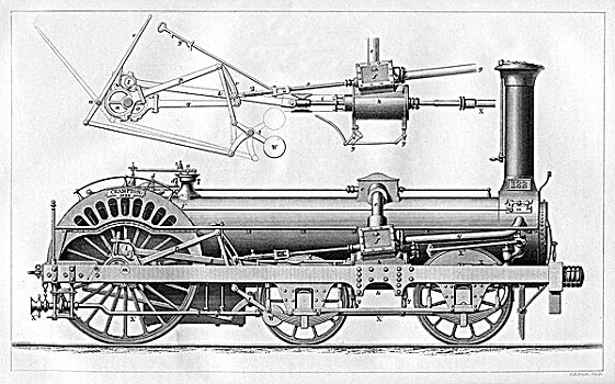 铁路,列车,引擎