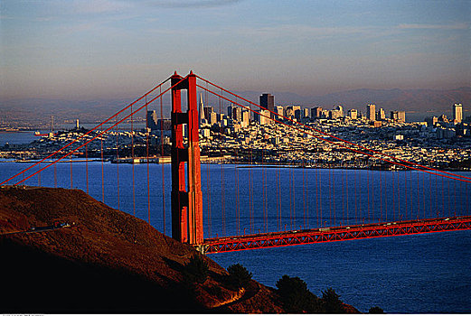 金门大桥,旧金山,加利福尼亚,美国