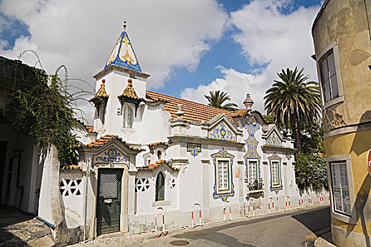 建筑,装饰,陶瓷,砖瓦,卡斯卡伊斯,葡萄牙