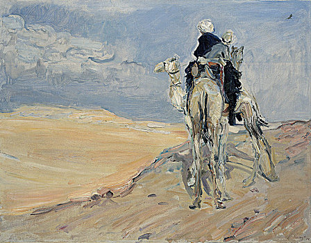 沙暴,利比亚沙漠,艺术家
