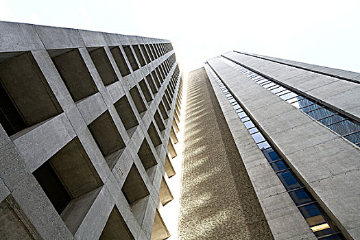摩天大楼,温哥华,不列颠哥伦比亚省,加拿大