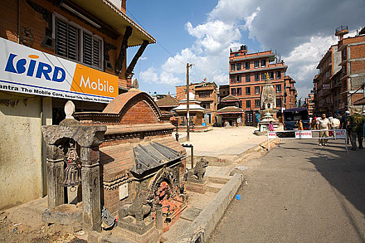 尼泊尔加德满都帕坦杜巴广场
