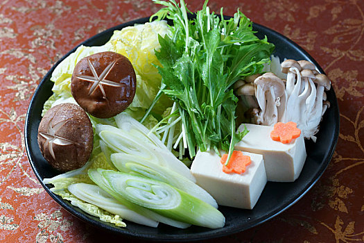 砂锅,食物,蔬菜