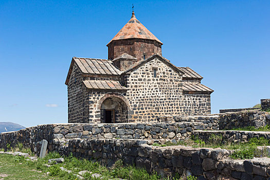 9世纪,亚美尼亚人,寺院,湖