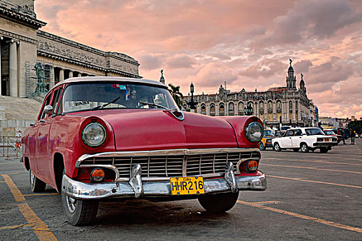 20世纪50年代,街上,哈瓦那,古巴