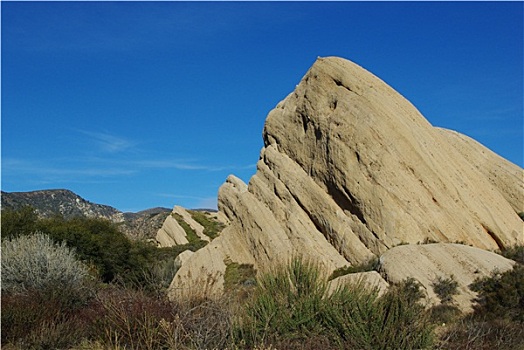 石头,靠近,加利福尼亚