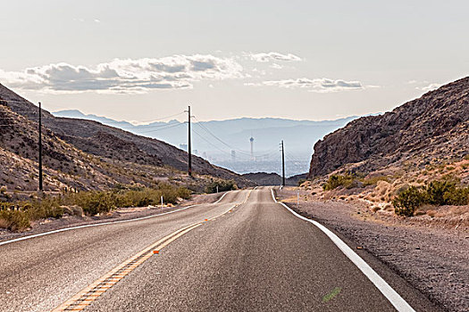 道路,拉斯维加斯