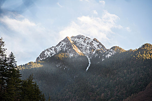 高山雪山