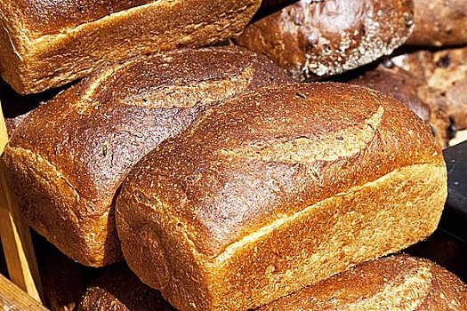 长条面包,农贸市场