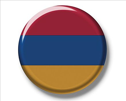 扣,旗帜,亚美尼亚