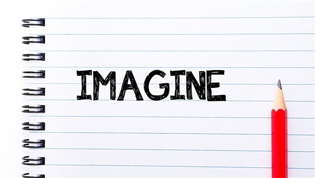 想像,文字,书写,笔记本,书页