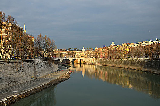 台伯河,罗马,意大利
