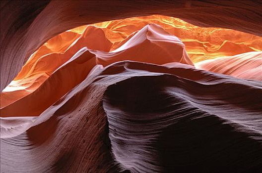 砂岩构造,狭缝谷,亚利桑那,美国,北美