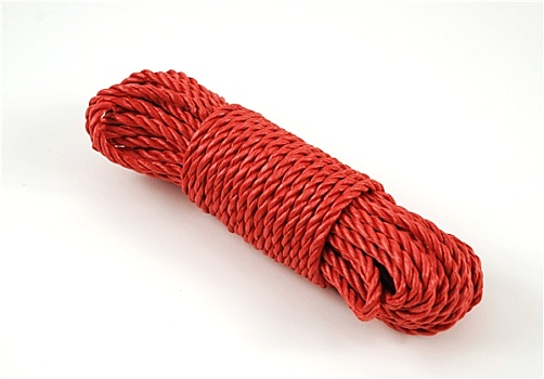 红色,绳索