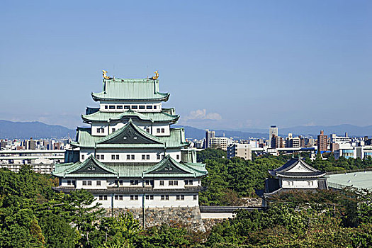 日本,本州,爱知,名古屋,城堡