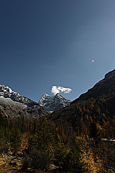 四姑娘山景区双桥沟