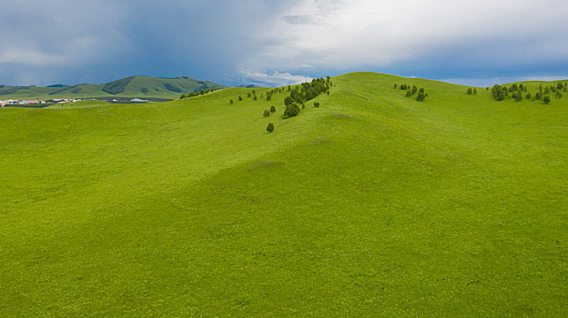 内蒙古乌兰布统草原夏季风光