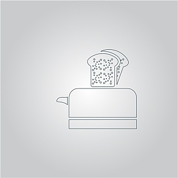 烤面包机,象征
