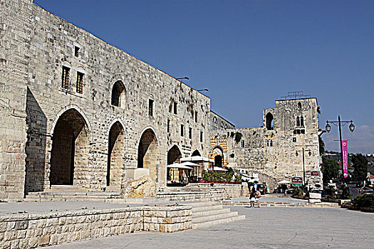 黎巴嫩古城堡外景