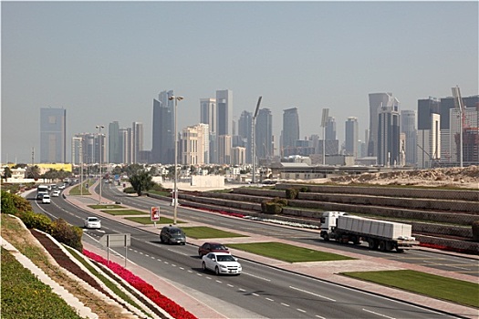 公路,多哈,卡塔尔