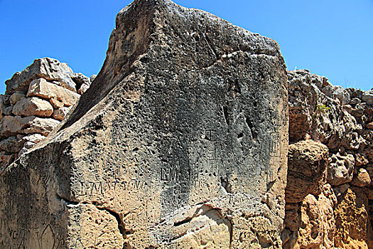 吉甘提亚巨石神庙中的石块
