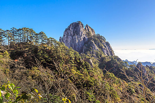 安徽省黄山自然风光