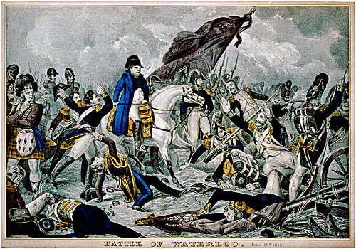 滑铁卢之战,艺术家,19世纪
