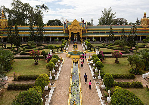 风景,契迪,塔,寺院,庙宇,公园,省,泰国,亚洲