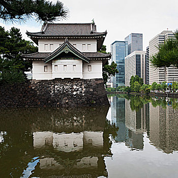 建筑,皇宫,日本