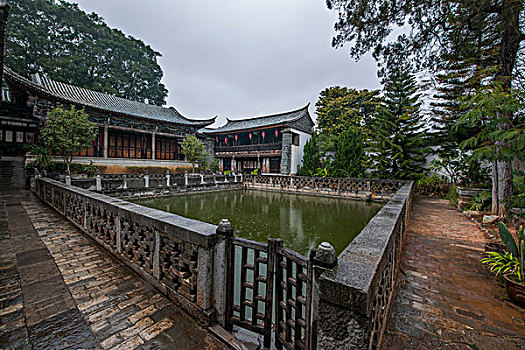 世界建筑遗产----云南建水团山村,张家花园