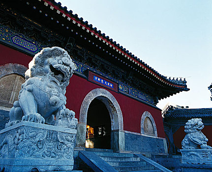北京大觉寺山门