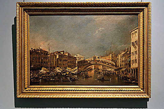 法国,加仑河,图卢兹,博物馆,寺院,白色,绘画,18世纪,雷雅托桥,威尼斯
