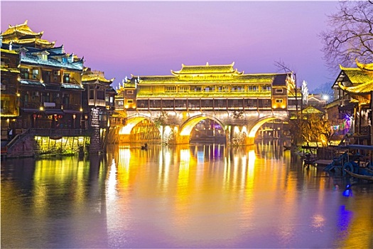 桥,凤凰,中国