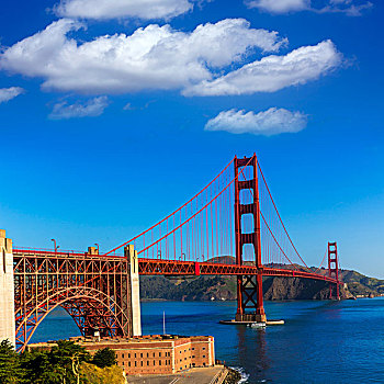 金门大桥,旧金山,普雷斯蒂欧,加利福尼亚