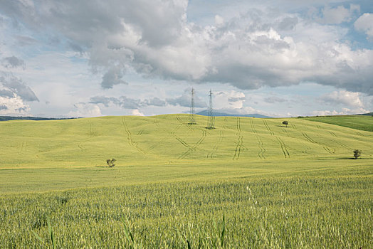 意大利托斯卡纳田园自然风景背景图