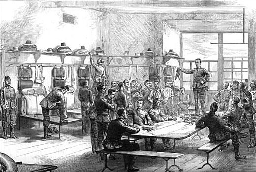 销售,工具箱,营房,1875年,艺术家,未知