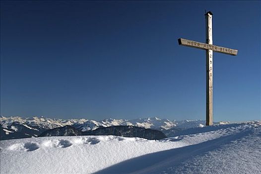 顶峰,冬天,提洛尔,奥地利