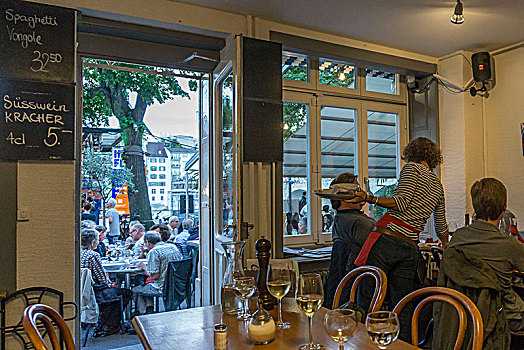 餐馆,老城,巴塞尔,瑞士