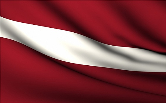 飞,旗帜,拉脱维亚,国家,收集
