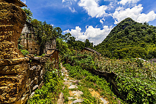 三排瑶寨自然风景