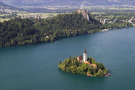 布莱德湖,岛屿,斯洛文尼亚