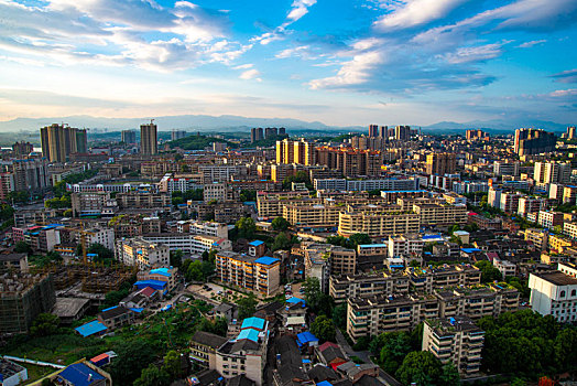 湖南邵阳市城市风光