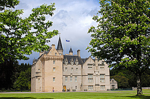 城堡,靠近,因弗内斯,格兰扁区,区域,苏格兰,英国,欧洲