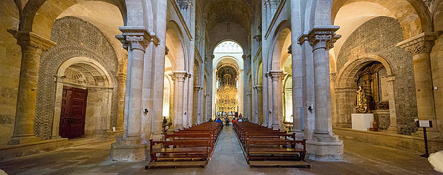 圣坛,老教堂,可因布拉,区域,葡萄牙,欧洲