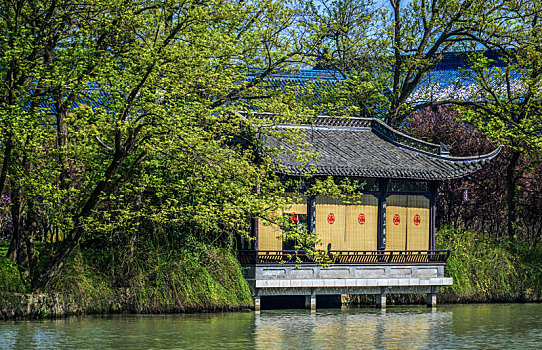 扬州,瘦西湖,香亭