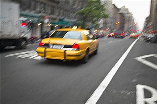 出租车,纽约,美国