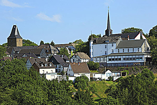 教区教堂,圣徒,北莱茵-威斯特伐利亚,德国,欧洲