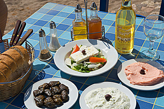 希腊,前菜,泽可罗斯,东海岸,克里特岛,欧洲