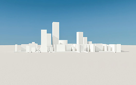 三维立体城市建筑模型