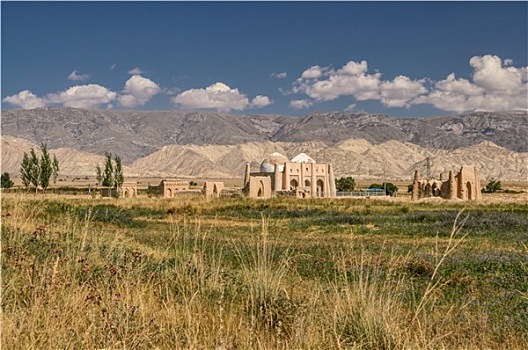 庙宇,遗址,吉尔吉斯斯坦